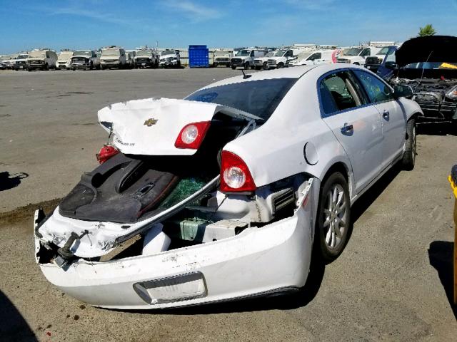 1G1ZE5E70BF396421 - 2011 CHEVROLET MALIBU LTZ თეთრი ფოტო 4