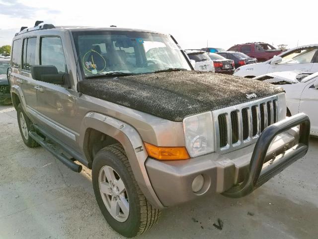 1J8HG58N66C123670 - 2006 JEEP COMMANDER TAN photo 1