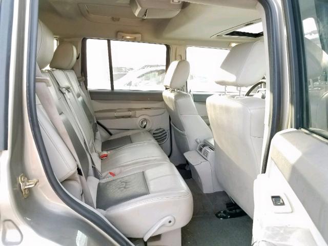 1J8HG58N66C123670 - 2006 JEEP COMMANDER TAN photo 6