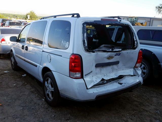 1GNDV23148D189265 - 2008 CHEVROLET UPLANDER L WHITE photo 3