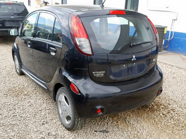 JA3215H17CU024369 - 2012 MITSUBISHI I MIEV ES BLACK photo 3