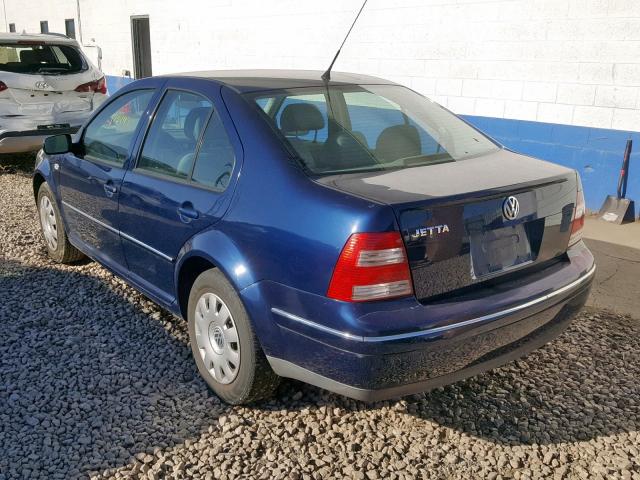 3VWRA69M04M010945 - 2004 VOLKSWAGEN JETTA GL BLUE photo 3