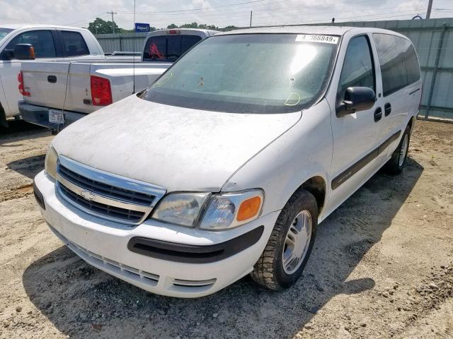 1GNDX03E83D205445 - 2003 CHEVROLET VENTURE WHITE photo 2