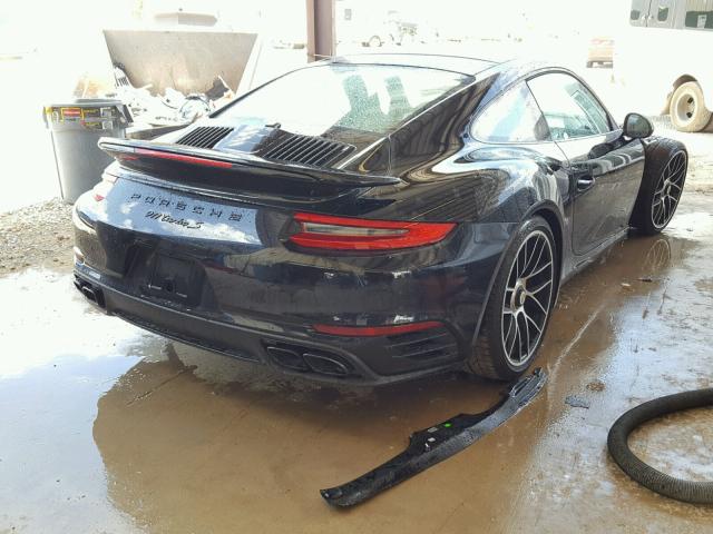 WP0AD2A96HS167593 - 2017 PORSCHE 911 TURBO BLACK photo 4