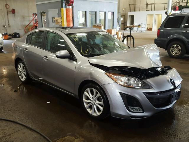 JM1BL1S58A1321066 - 2010 MAZDA 3 S SILVER photo 1