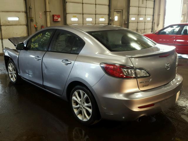 JM1BL1S58A1321066 - 2010 MAZDA 3 S SILVER photo 3