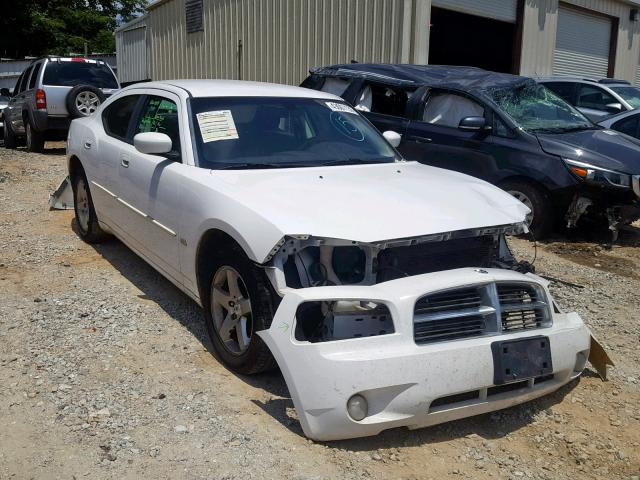 2B3CA3CV8AH298279 - 2010 DODGE CHARGER SX WHITE photo 1