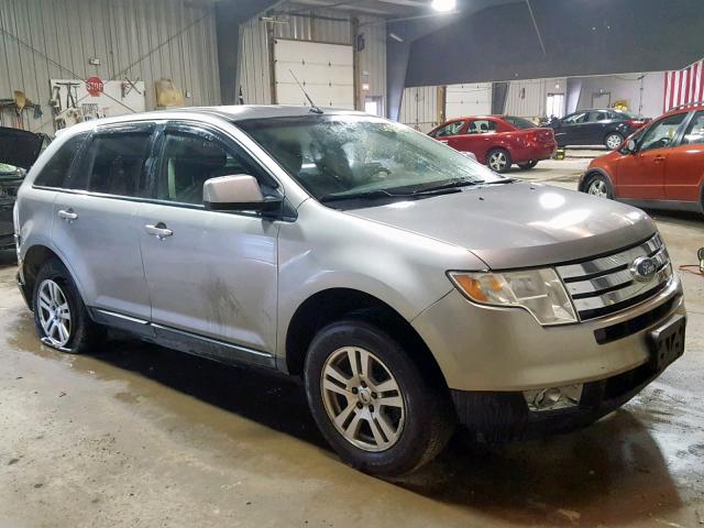 2FMDK48C58BA11194 - 2008 FORD EDGE SEL SILVER photo 1