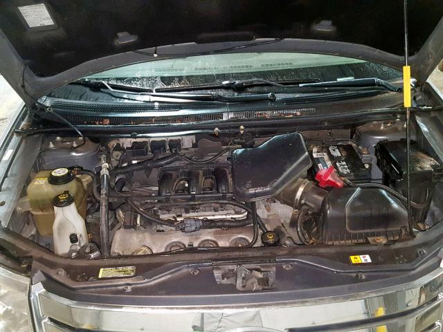 2FMDK48C58BA11194 - 2008 FORD EDGE SEL SILVER photo 7