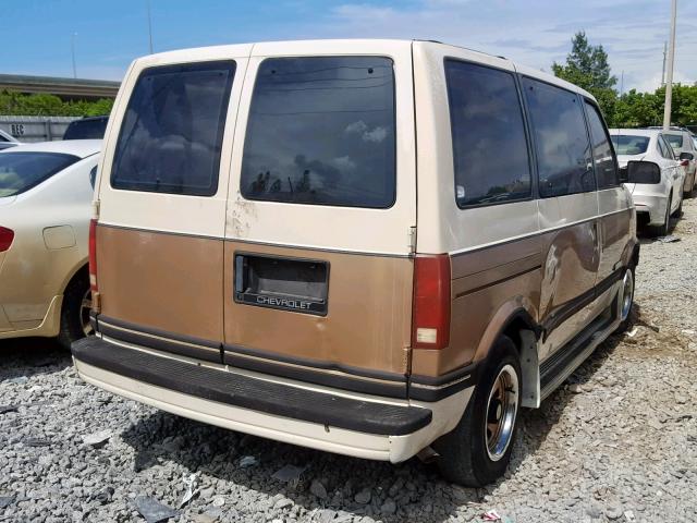 1GKDM15ZXMB510597 - 1991 GMC SAFARI TAN photo 4