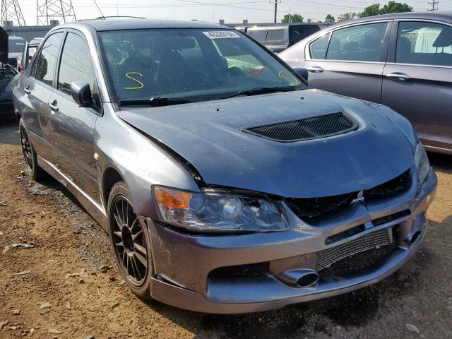 JA3AH86C26U040545 - 2006 MITSUBISHI LANCER EVO GRAY photo 1