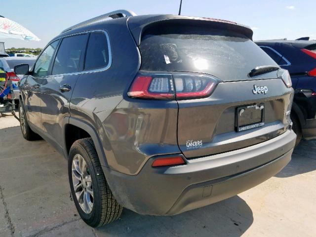 1C4PJLLB3KD301481 - 2019 JEEP CHEROKEE L GRAY photo 3