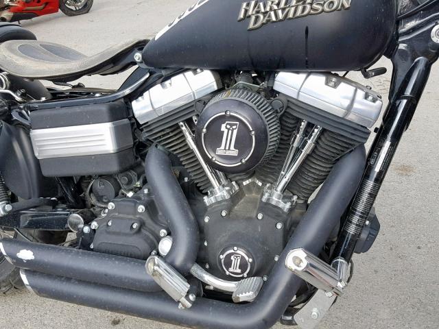 1HD1GX419AC304955 - 2010 HARLEY-DAVIDSON FXDB BLACK photo 7