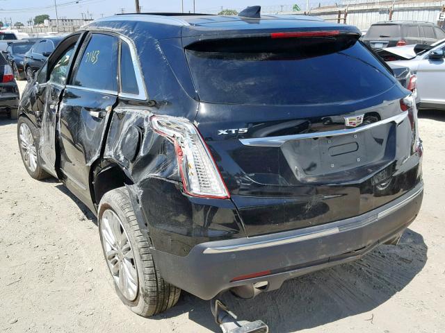 1GYKNERS9JZ222829 - 2018 CADILLAC XT5 PREMIU BLACK photo 3