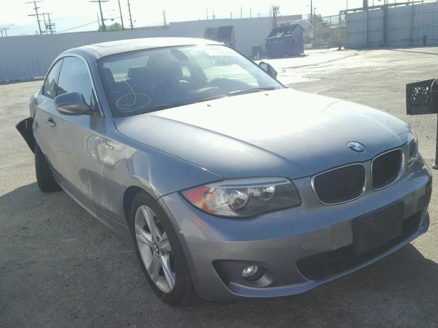 WBAUP9C50CVL91342 - 2012 BMW 128 I SILVER photo 1