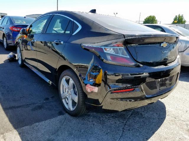 1G1RC6S50JU111774 - 2018 CHEVROLET VOLT LT BLACK photo 3