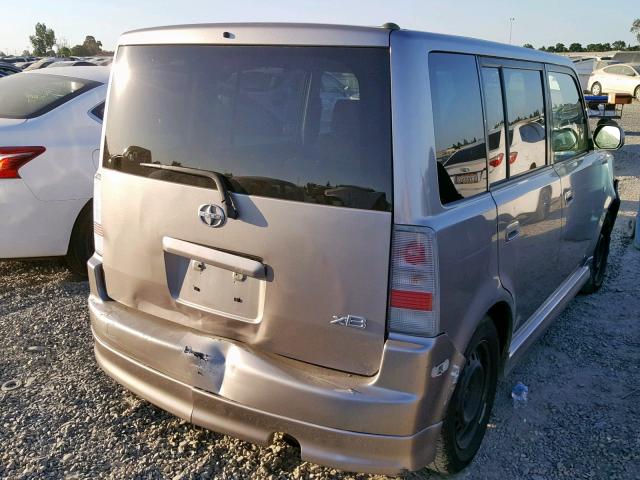JTLKT324440136062 - 2004 TOYOTA SCION XB 灰色 照片 4