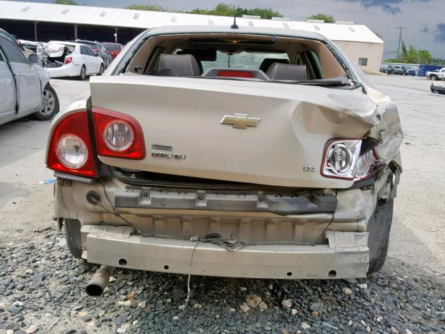 1G1ZK57B79F168484 - 2009 CHEVROLET MALIBU LTZ ბეჟი ფოტო 9