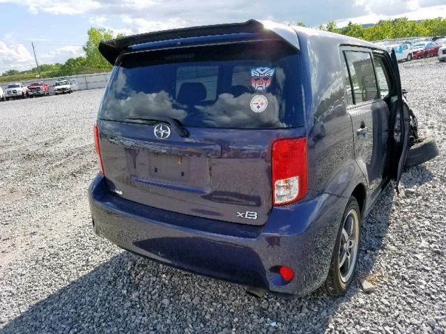 JTLZE4FE9CJ026201 - 2012 TOYOTA SCION XB 蓝色 照片 4
