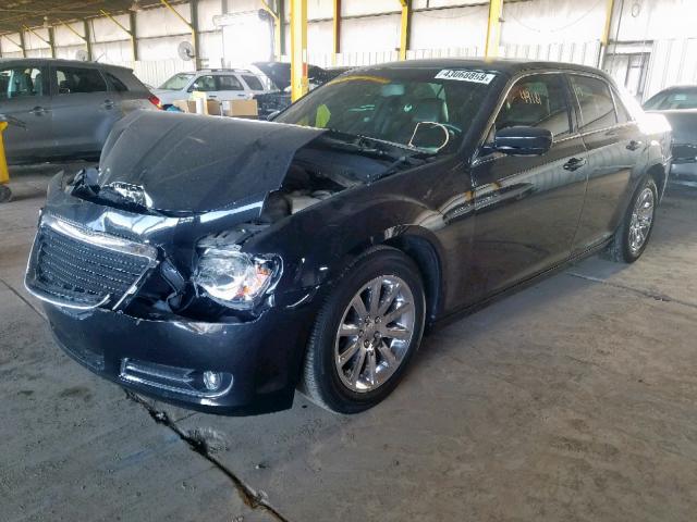 2C3CCABG3DH732827 - 2013 CHRYSLER 300 S BLACK photo 2