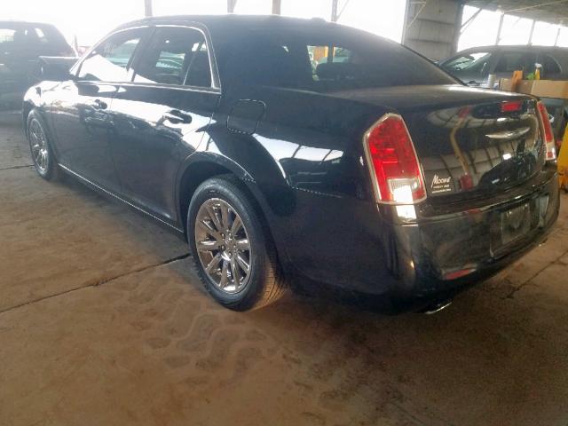 2C3CCABG3DH732827 - 2013 CHRYSLER 300 S BLACK photo 3