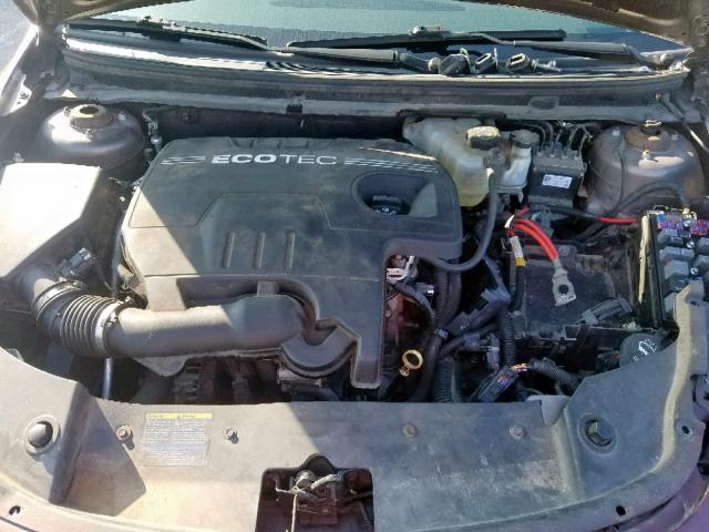 1G1ZC5E06AF179835 - 2010 CHEVROLET MALIBU 1LT BURGUNDY photo 7