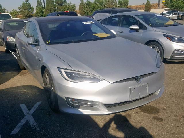 5YJSA1E21JF262263 - 2018 TESLA MODEL S SILVER photo 1