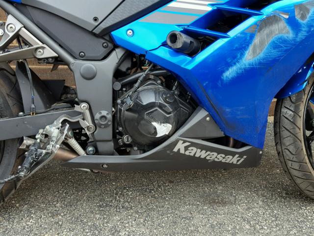 JKAEX8A19HDA31370 - 2017 KAWASAKI EX300 A BLUE photo 7