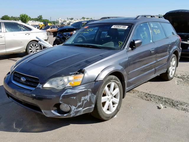 4S4BP62C977324611 - 2007 SUBARU OUTBACK OU CHARCOAL photo 2