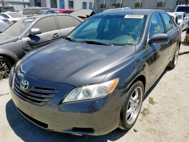 4T1BE46K57U712674 - 2007 TOYOTA CAMRY NEW GRAY photo 2