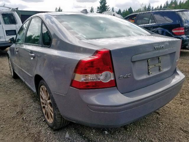 YV1MS390562152461 - 2006 VOLVO S40 2.4I SILVER photo 3