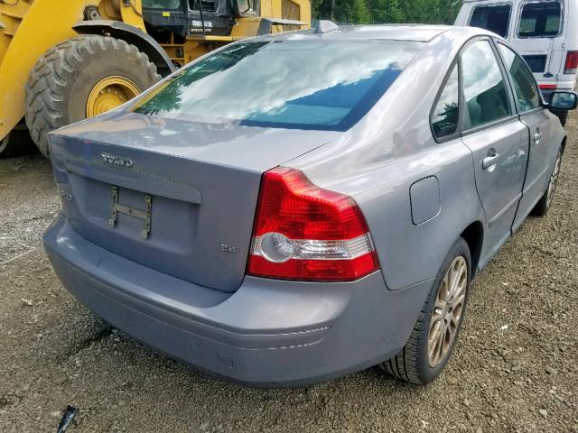 YV1MS390562152461 - 2006 VOLVO S40 2.4I SILVER photo 4