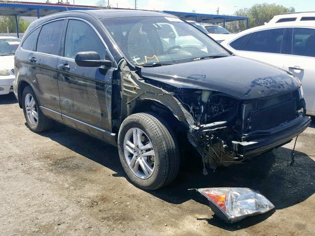 5J6RE4H73AL028791 - 2010 HONDA CR-V EXL BLACK photo 1