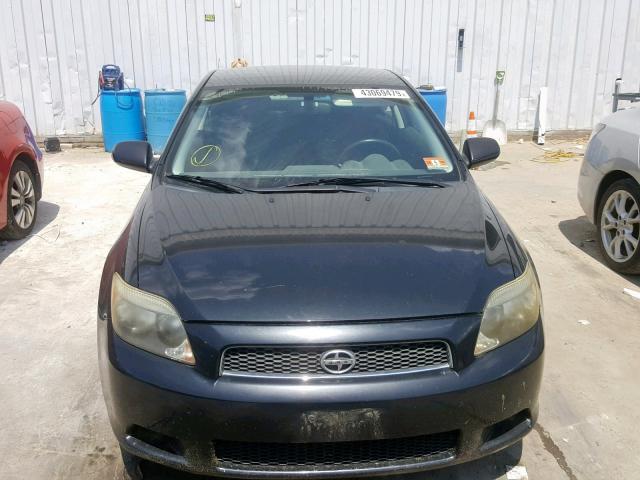 JTKDE177460122311 - 2006 TOYOTA SCION TC შავი ფოტო 9