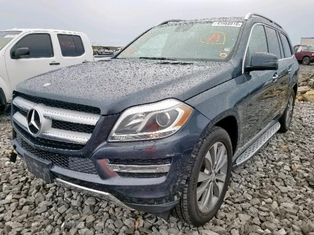 4JGDF7CE5DA232816 - 2013 MERCEDES-BENZ GL 450 4MA GRAY photo 2