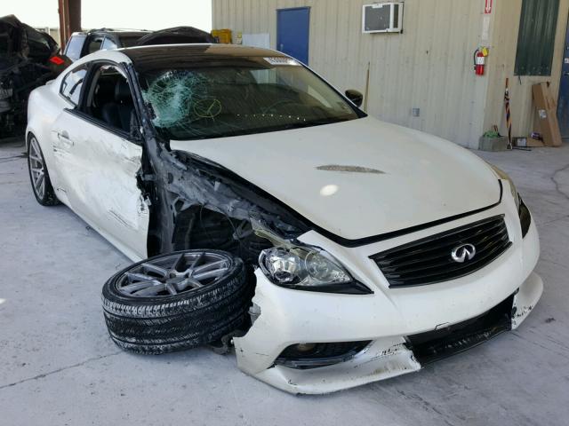 JNKCV64E38M100782 - 2008 INFINITI G37 BASE WHITE photo 1