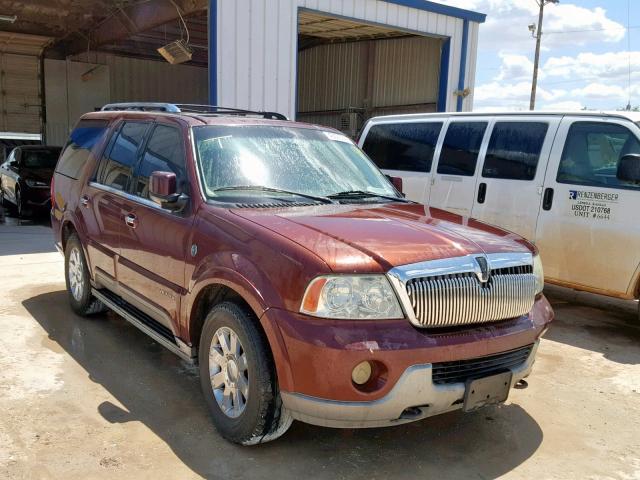 5LMFU27R03LJ49129 - 2003 LINCOLN NAVIGATOR ბურგუნდია ფოტო 1