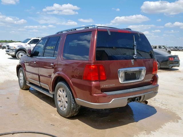 5LMFU27R03LJ49129 - 2003 LINCOLN NAVIGATOR ბურგუნდია ფოტო 3