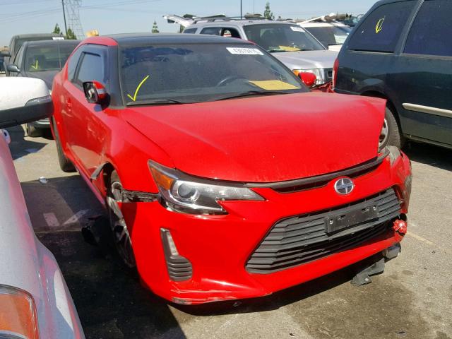 JTKJF5C72E3074057 - 2014 TOYOTA SCION TC წითელი ფოტო 1