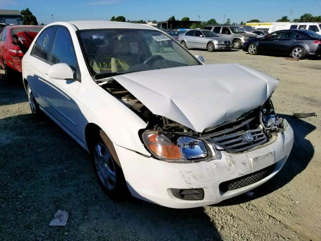 KNAFE222495663851 - 2009 KIA SPECTRA EX WHITE photo 1