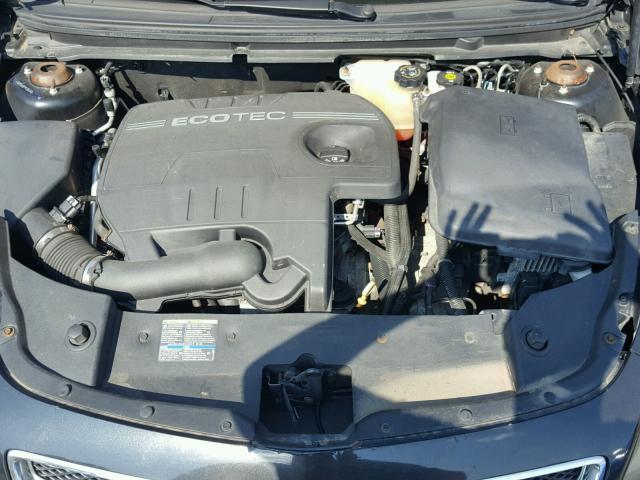 1G1ZH57B094136969 - 2009 CHEVROLET MALIBU 1LT BLACK photo 7