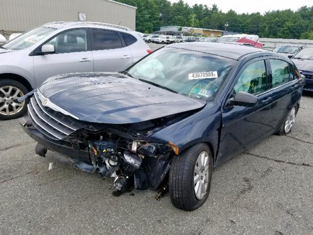 1C3LC46J98N168122 - 2008 CHRYSLER SEBRING LX BLUE photo 2