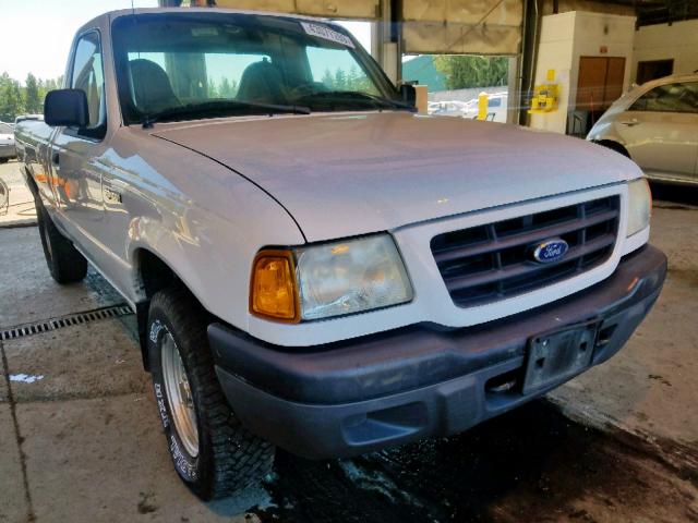 1FTZR11E92PB11069 - 2002 FORD RANGER WHITE photo 1