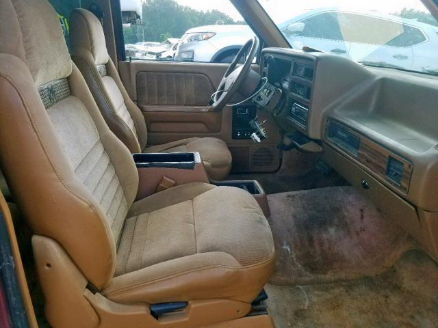 1B7GL23Y1NS678528 - 1992 DODGE DAKOTA TWO TONE photo 5