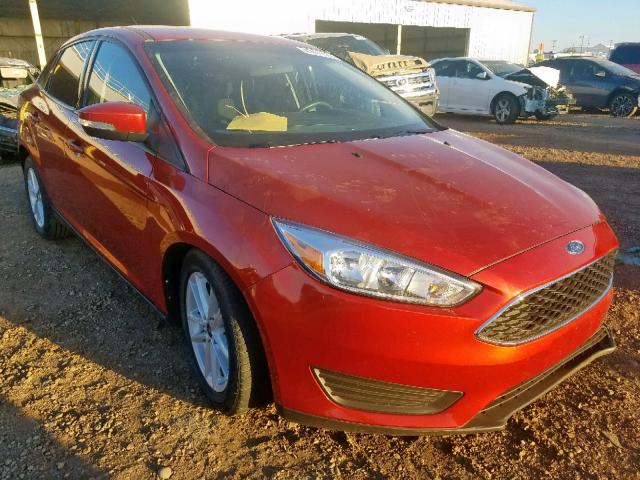 1FADP3F22JL271025 - 2018 FORD FOCUS SE RED photo 1
