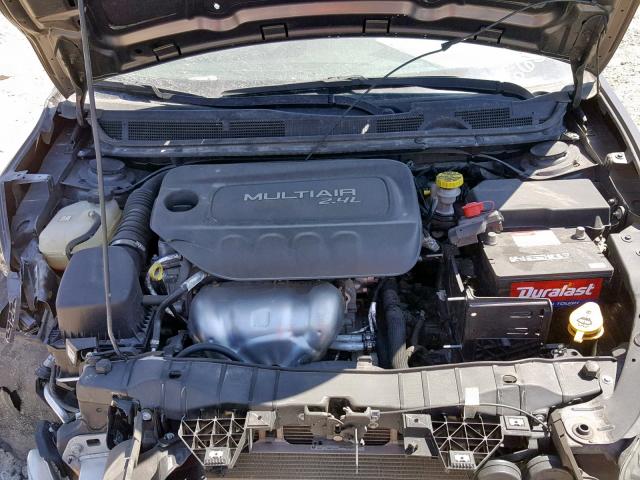 1C3CDFBB0FD306656 - 2015 DODGE DART SXT GRAY photo 7