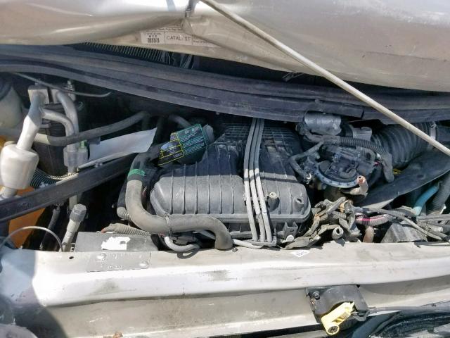 2FMDA57645BA22140 - 2005 FORD FREESTAR S SILVER photo 7