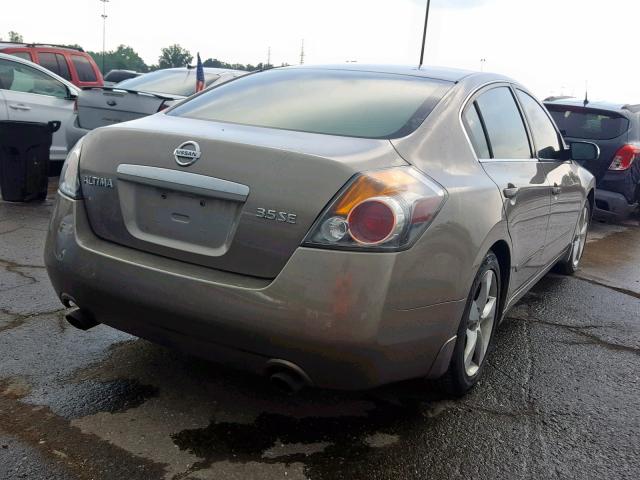 1N4BL21E77C150787 - 2007 NISSAN ALTIMA 3.5 TAN photo 4