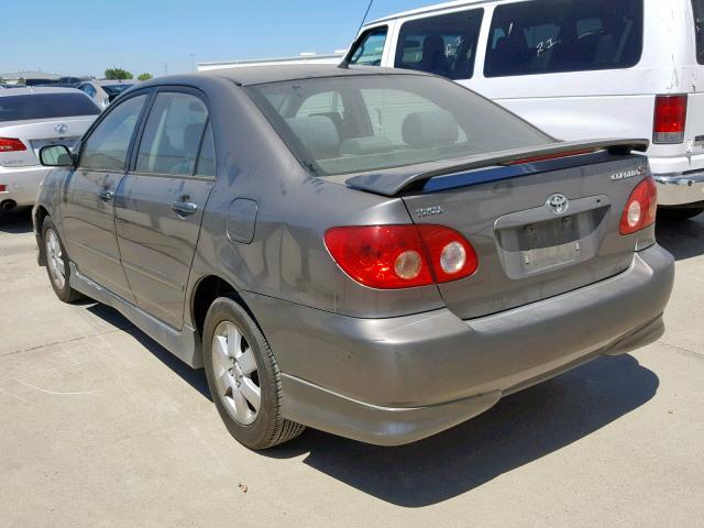 LNXBR32E36Z721189 - 2006 TOYOTA COROLLA GRAY photo 3