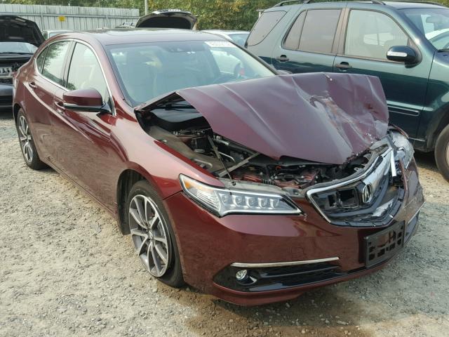 19UUB3F75FA008021 - 2015 ACURA TLX ADVANC 勃艮第红 照片 1
